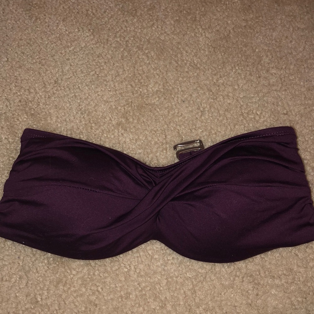 Strapless bikini top